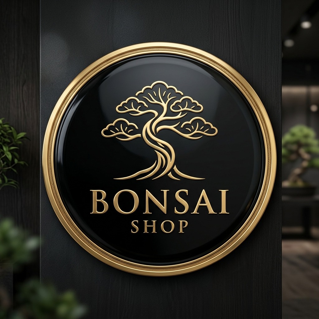 Logo Emblemático Bonsai Shop